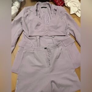 3 Piece Sexy Business Suit/Blazer Co-Ord/Set